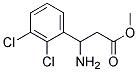 METHYL-3-AMINO-3-(2,3-DICHLOROPHENYL)PROPIONATE 结构式