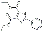 2-PHENYL-1,3-THIAZOLE-4,5-DICARBOXYLIC ACID DIETHYL ESTER 结构式