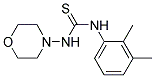 N-(2,3-DIMETHYLPHENYL)-N'-MORPHOLIN-4-YLTHIOUREA 结构式