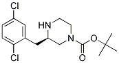 (R)-3-(2,5-DICHLORO-BENZYL)-PIPERAZINE-1-CARBOXYLIC ACID TERT-BUTYL ESTER 结构式
