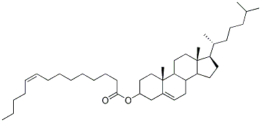 CHOLESTERYL MYRISTOLEATE 结构式