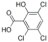 3,5,6-TRICHLORO SALICYCLIC ACID 结构式