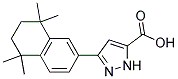 3-(1,2,3,4-TETRAHYDRO-1,1,4,4-TETRAMETHYLNAPHTHALEN-6-YL)-1H-PYRAZOLE-5-CARBOXYLIC ACID 结构式