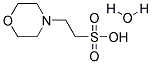 2-(N-MORPHOLINO)-ETHANESULFONIC ACID MONNOHYDRATE 结构式