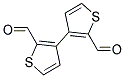 [3,3'-BITHIOPHENE]-2,2'-DICARBOXALDEHYDE 结构式