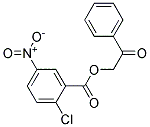 2-OXO-2-PHENYLETHYL 2-CHLORO-5-NITROBENZOATE, TECH 结构式