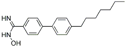 4'-HEPTYL-N-HYDROXY-BIPHENYL-4-CARBOXAMIDINE 结构式