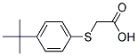 [(4-TERT-BUTYLPHENYL)THIO]ACETIC ACID 结构式