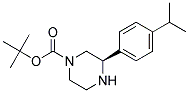 (R)-3-(4-ISOPROPYL-PHENYL)-PIPERAZINE-1-CARBOXYLIC ACID TERT-BUTYL ESTER 结构式