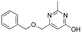 6-苄氧甲基-4-羟基-2-甲基嘧啶 结构式