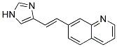 7-[2-(1H-Imidazol-4-yl)-vinyl]-quinoline 结构式