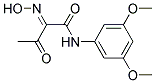 N-(3,5-Dimethoxy-phenyl)-2-hydroxyimino-3-oxo-butyramide 结构式