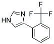 4-(2-TRIFLUOROMETHYL-PHENYL)-1H-IMIDAZOLE 结构式