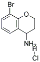 8-BROMO-CHROMAN-4-YLAMINE HYDROCHLORIDE 结构式