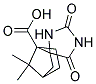 7,7-DIMETHYL-2',5'-DIOXO-1H-SPIRO[BICYCLO[2.2.1]HEPTANE-2,4'-IMIDAZOLIDINE]-1-CARBOXYLIC ACID 结构式