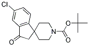 TERT-BUTYL 5-CHLORO-3-OXO-2,3-DIHYDROSPIRO[INDENE-1,4'-PIPERIDINE]-1'-CARBOXYLATE 结构式