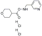 4-[(PYRIDIN-3-YLMETHYL)-AMINO]-TETRAHYDRO-PYRAN-4-CARBOXYLIC ACID DIHYDROCHLORIDE 结构式