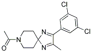 8-ACETYL-2-(3,5-DICHLOROPHENYL)-3-METHYL-1,4,8-TRIAZASPIRO[4.5]DECA-1,3-DIENE 结构式