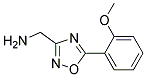 (5-(2-METHOXYPHENYL)-1,2,4-OXADIAZOL-3-YL)METHANAMINE 结构式