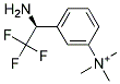 [3-((S)-1-AMINO-2,2,2-TRIFLUORO-ETHYL)-PHENYL]-TRIMETHYL-AMMONIUM 结构式