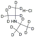 DI-ISO-PROPYL-D14-AMINE HCL 结构式