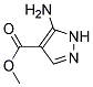 5-AMINO-1H-PYRAZOLE-4-CARBOXYLIC ACID METHYL ESTER 结构式