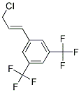 3,5-BIS(TRIFLUOROMETHYL)CINNAMYL CHLORIDE 结构式