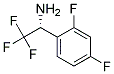 (R)-1-(2,4-DIFLUORO-PHENYL)-2,2,2-TRIFLUORO-ETHYLAMINE 结构式