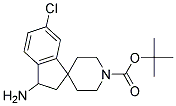 TERT-BUTYL 3-AMINO-6-CHLORO-2,3-DIHYDROSPIRO[INDENE-1,4'-PIPERIDINE]-1'-CARBOXYLATE 结构式