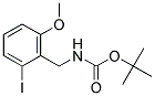 N-Boc-(2-iodo-6-methoxy-phenyl)-methyl-amine 结构式
