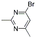 4-BROMO-2,6-DIMETHYLPYRIMIDINE 结构式