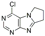 4-CHLORO-7,8-DIHYDRO-6H-PYRROLO[2,1-F]PURINE 结构式