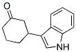 3-(1H-INDOL-3-YL)-CYCLOHEXANONE 结构式