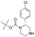 (R)-2-(4-CHLORO-PHENYL)-PIPERAZINE-1-CARBOXYLIC ACID TERT-BUTYL ESTER 结构式