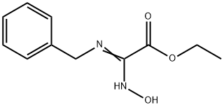 ETHYL 2-(BENZYLAMINO)-2-(HYDROXYIMINO)ACETATE 结构式