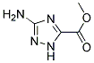 METHYL 3-AMINO-1H-1,2,4-TRIAZOLE-5-CARBOXYLATE 结构式