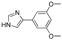 4-(3,5-DIMETHOXY-PHENYL)-1H-IMIDAZOLE 结构式