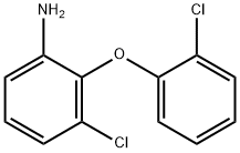 3-氯-2-(2-氯苯氧基)苯胺 结构式