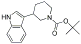 TERT-BUTYL 3-(1H-INDOL-3-YL)PIPERIDINE-1-CARBOXYLATE 结构式