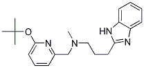 3-(1H-Benzimidazol-2-yl)-N-[(6-tert-butoxypyridin-2-yl)methyl]-N-methylpropan-1-amine 结构式