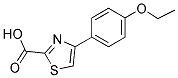 4-(4-ETHOXY-PHENYL)-THIAZOLE-2-CARBOXYLIC ACID 结构式