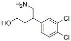 4-AMINO-3-(3,4-DICHLORO-PHENYL)-BUTAN-1-OL 结构式