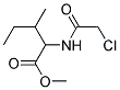 METHYL 2-[(CHLOROACETYL)AMINO]-3-METHYLPENTANOATE 结构式