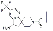 TERT-BUTYL 3-AMINO-5-(TRIFLUOROMETHYL)-2,3-DIHYDROSPIRO[INDENE-1,4'-PIPERIDINE]-1'-CARBOXYLATE 结构式