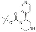 (S)-2-PYRIDIN-4-YL-PIPERAZINE-1-CARBOXYLIC ACID TERT-BUTYL ESTER 结构式