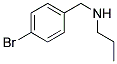 (4-BROMO-BENZYL)-PROPYL-AMINE 结构式