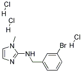 (3-BROMO-BENZYL)-(1-METHYL-1H-IMIDAZOL-2-YL)-AMINE TRIHYDROCHLORIDE 结构式