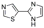 5-(1H-IMIDAZOL-2-YL)-THIAZOLE 结构式