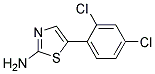 5-(2,4-Dichlorophenyl)-1,3-thiazol-2-amine 结构式