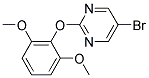 5-BROMO-2-(2,6-DIMETHOXYPHENOXY)PYRIMIDINE 结构式